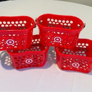 4 NEW Viral Target Mini Shopping Baskets